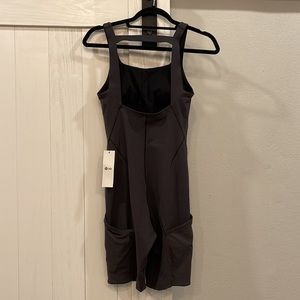 Lululemon lab short bodysuit, black, size 6, NWT
